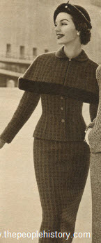 Capelet Suit 1957