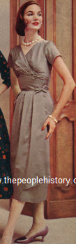 Side Wrapped Dress 1957