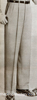 Pleated Pants 1958