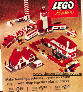 Lego Construction Set From The 1960s