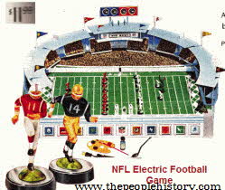 NFL Football Game From The 1960s