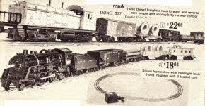 Lionel Train Sets From The 1960s