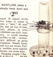 Game of Kerplunk From The 1960s