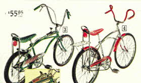 Spyder Bikes with gears From The 1960s