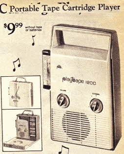 Portable 8 Track Cartridge Player From The 1960s