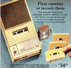Cassette Player / Recorder From The 1960s