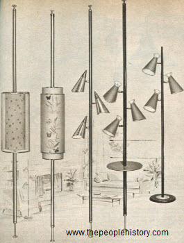 1961 Pole Lamps