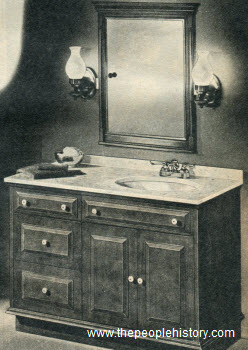 1965 Bathroom Sink Set-Up