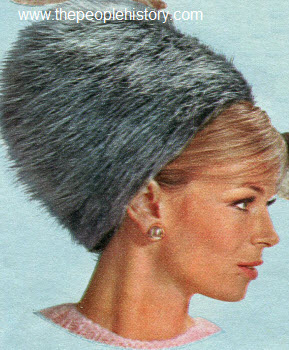 1965 Furry Pixie Hat