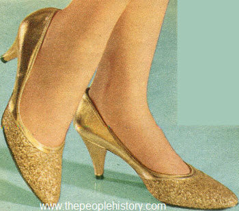 1967 Sparkle Party Shoes