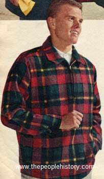 1960 Plaid Pullover Fleece