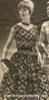 1962 Diamond Lace Dress