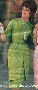 1962 Overskirt Dress