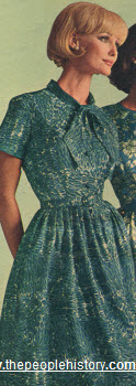 1964 Tie Collar Dress