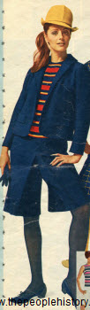 1967 Jacketed Pantsdress
