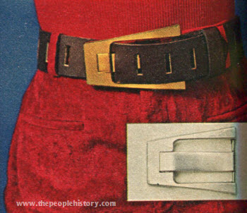 Interchangeable Buckle Belt 1971