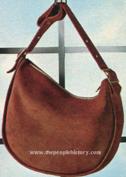Big Suede Shoulder Bag 1972