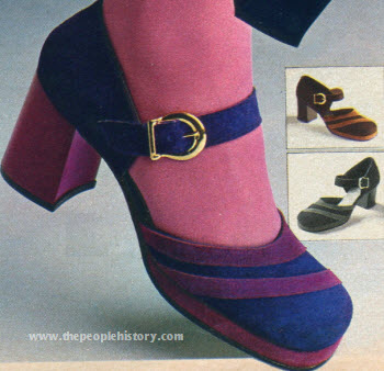 Chunky Heel Shoe 1972