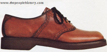 Leather Saddle Shoe 1973
