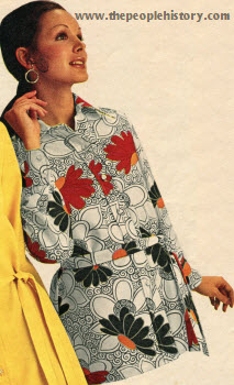 Floral Print Tunic 1971