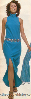 Front Slit Dress 1972