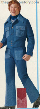 Quilted Denim Outfit 1972