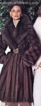 Donald Brooks Fur Coat 1974