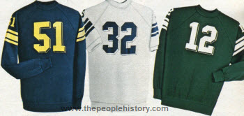 Fleeced Numeral Sweatshirts 1975
