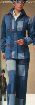Patchwork Pants Outfit 1976