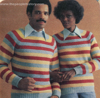Striped Crewneck Sweater 1976