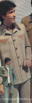 Tweed Polyester Leisure Suit 1976