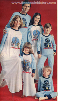 Star Wars Family Pajamas 1978