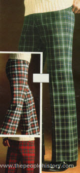 Tartan Plaid Pants 1978