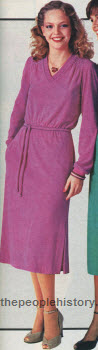 V-Neck Dress 1979