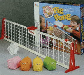 Pig Pong Game From The 1980s