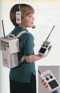 NASA Voice-Activated Walkie Talkie From The 1980s