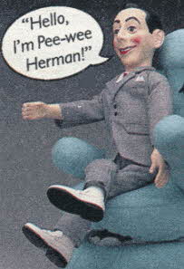 Pee-Wee Herman Talking Doll From The 1980s