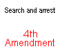 4th Amendment To The Constitution Search and arrest ** The right of the people to be secure in their persons, houses, papers, and effects, against unreasonable searches and seizures, shall not be violated, and no Warrants shall issue, but upon probable cause, supported by Oath or affirmation, and particularly describing the place to be searched, and the persons or things to be seized. **