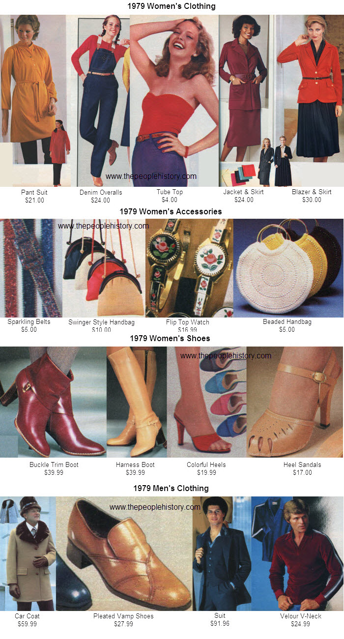 Fashion Clothing Examples From 1979  