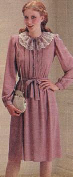 1981 Lace Collar Dress