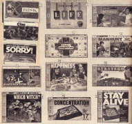 Selection Of Board Games  From the 1970s
