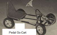 High Speed Pedal Go-Cart sold in 1971 From the 1970s