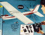 Remote Control Aeroplane from Cox  From The 1970s