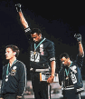 Black Power Salute Olympics Domain Photo